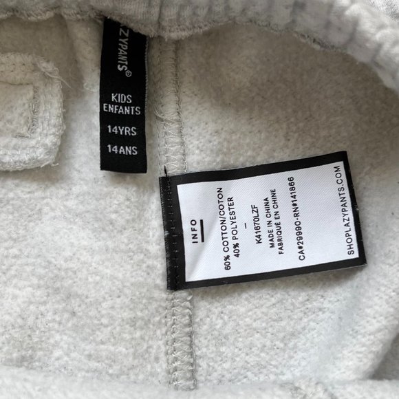 EUC Lazypants Classic Grey 14Y - Picture 9 of 15